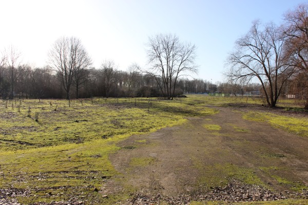 Le parc aux lapins et ses grandes étendues à l'allure si spécifique.