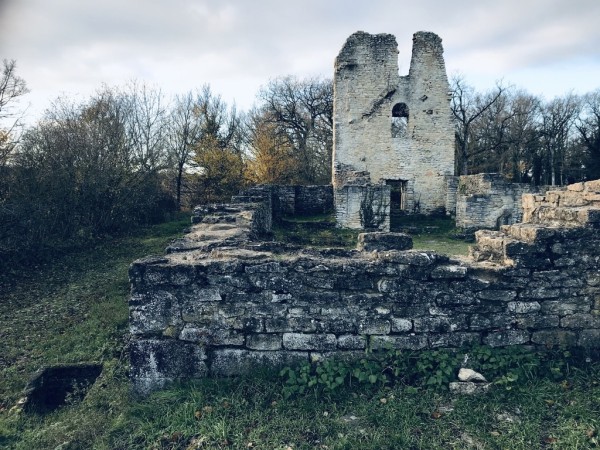 Des ruines qui en imposent.