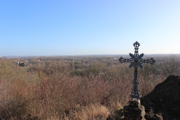 …depuis le belvédère de la Croix à Jussy…